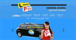 Desktop Screenshot of learnandpass.com.au